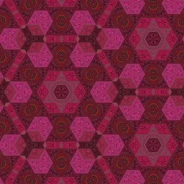 Repeated pattern design for Moroccan textile, surface, sublimation print Illustrazione stock
