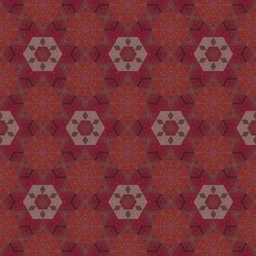 Repeated pattern design for Moroccan textile, surface, sublimation print Stock Illustration