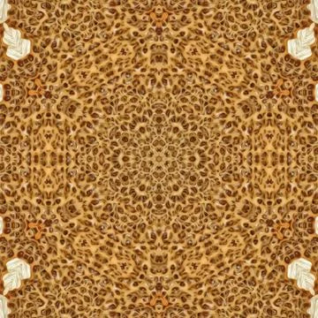 Repeated pattern design for Moroccan textile, surface, sublimation print Illustrazione stock