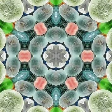 Repeated pattern design for Moroccan textile, surface, sublimation print Stock Illustration