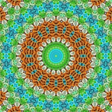 Repeated pattern design for Moroccan textile, surface, sublimation print Stock Illustration