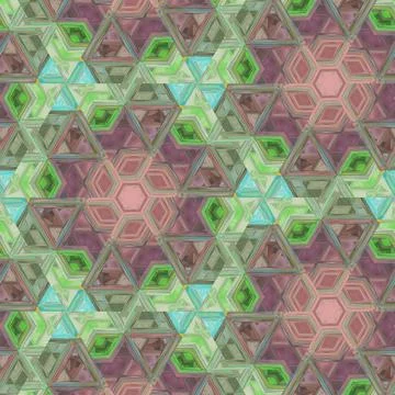 Repeated pattern design for Moroccan textile, surface, sublimation print Illustrazione stock