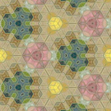 Repeated pattern design for Moroccan textile, surface, sublimation print Illustrazione stock