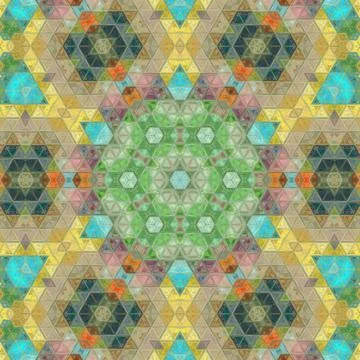 Repeated pattern design for Moroccan textile, surface, sublimation print Illustrazione stock