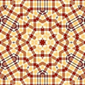 Repeated pattern design for Moroccan textile, surface, sublimation print Stock Illustration