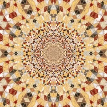 Repeated pattern design for Moroccan textile, surface, sublimation print Stock Illustration