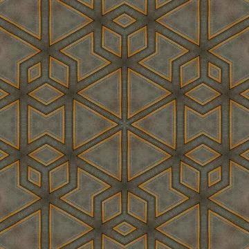 Repeated pattern design for Moroccan textile, surface, sublimation print Stock Illustration