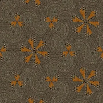 Repeated pattern design for Moroccan textile, surface, sublimation print Illustrazione stock
