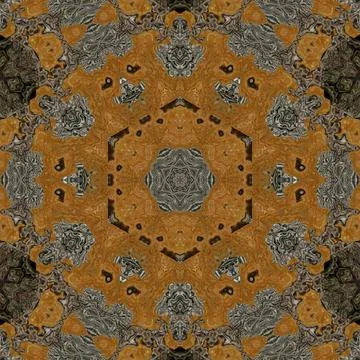 Repeated pattern design for Moroccan textile, surface, sublimation print Illustrazione stock