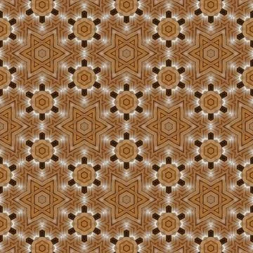 Repeated pattern design for Moroccan textile, surface, sublimation print Stock Illustration