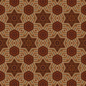 Repeated pattern design for Moroccan textile, surface, sublimation print Illustrazione stock