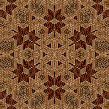 Repeated pattern design for Moroccan textile, surface, sublimation print Illustrazione stock