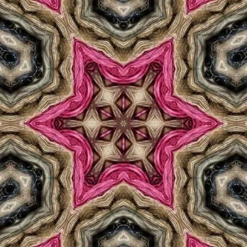 Repeated pattern design for Moroccan textile, surface, sublimation print Illustrazione stock