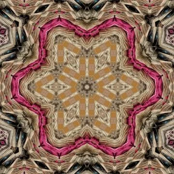 Repeated pattern design for Moroccan textile, surface, sublimation print Stock Illustration