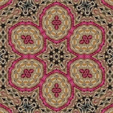 Repeated pattern design for Moroccan textile, surface, sublimation print Stock Illustration