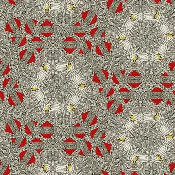 Repeated pattern design for Moroccan textile, surface, sublimation print Stock Illustration