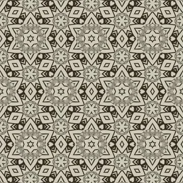 Repeated pattern design for Moroccan textile, surface, sublimation print Stock Illustration