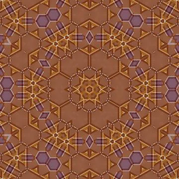 Repeated pattern design for Moroccan textile, surface, sublimation print Illustrazione stock