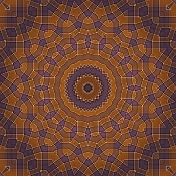 Repeated pattern design for Moroccan textile, surface, sublimation print Stock Illustration