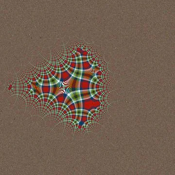 Repeated pattern design for Moroccan textile, surface, sublimation print Illustrazione stock