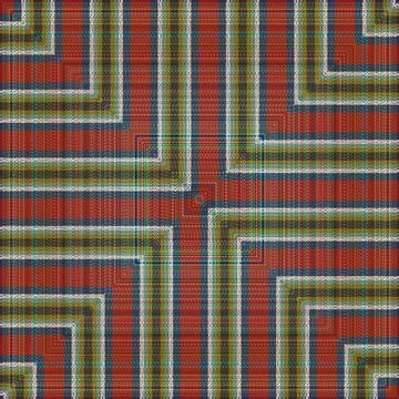 Repeated pattern design for Moroccan textile, surface, sublimation print Stock Illustration