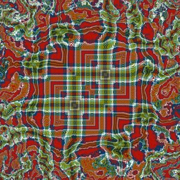 Repeated pattern design for Moroccan textile, surface, sublimation print Stock Illustration
