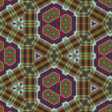Repeated pattern design for Moroccan textile, surface, sublimation print 스톡 일러스트