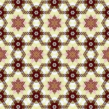 Repeated pattern design for Moroccan textile, surface, sublimation print Stock Illustration