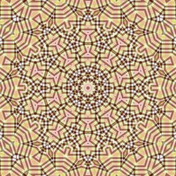 Repeated pattern design for Moroccan textile, surface, sublimation print Illustrazione stock