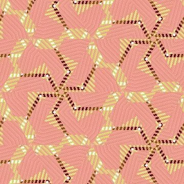 Repeated pattern design for Moroccan textile, surface, sublimation print Stock Illustration