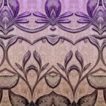 Repeated pattern design for Moroccan textile, surface, sublimation print Illustrazione stock