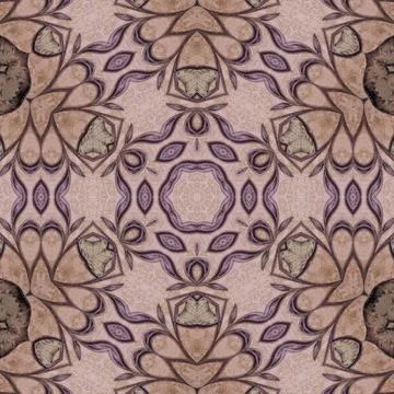 Repeated pattern design for Moroccan textile, surface, sublimation print Stock Illustration
