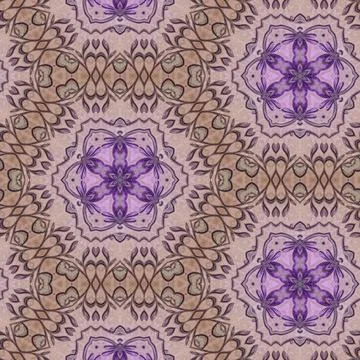 Repeated pattern design for Moroccan textile, surface, sublimation print Stock Illustration