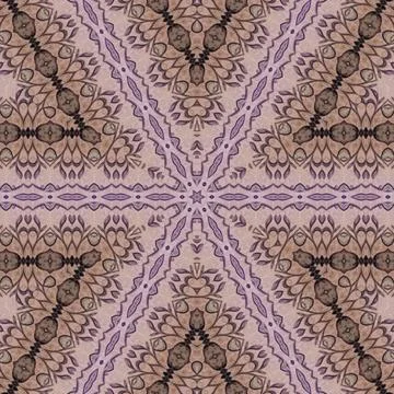 Repeated pattern design for Moroccan textile, surface, sublimation print Illustrazione stock