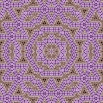 Repeated pattern design for Moroccan textile, surface, sublimation print Illustrazione stock