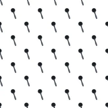 Repeated small frying pans kitchen cookware background Stock Illustration