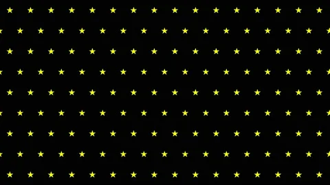 Repeated star-shaped illustration background animation (seamless loop) Video stock 156582654