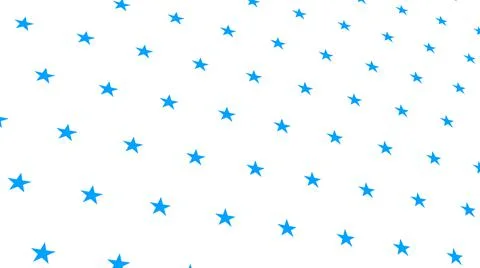 Repeated star-shaped illustration background Stock Illustration
