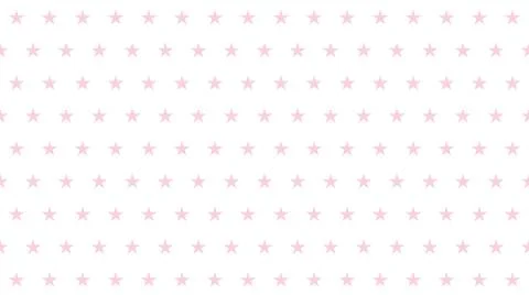 Repeated star-shaped illustration background (pink) Stock Illustration