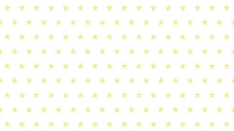 Repeated star-shaped illustration background (yellow) Stock-Illustration