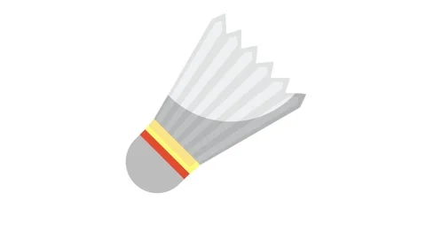 Repeated text of "badminton" in a playful, abstract pattern, emphasizing th.. Stock Footage 332480110
