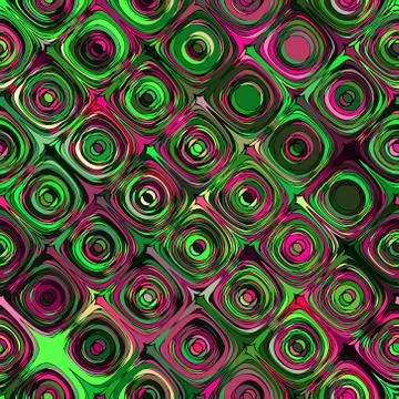 Repeating  abstract bubbles pattern Stock Illustration