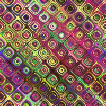 Repeating  abstract bubbles pattern Stock Illustration