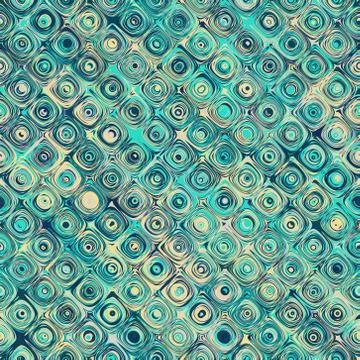 Repeating  abstract bubbles pattern Stock Illustration