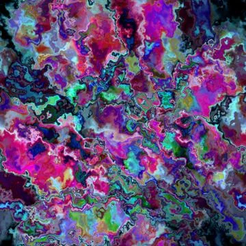 Repeating  abstract  daub  background 库存插图