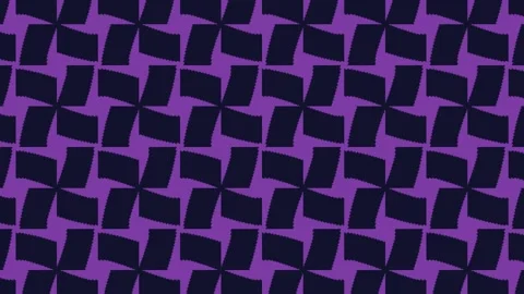 Repeating Abstract Geometric Pattern in Purple and Dark Blue Stock Footage 323538593