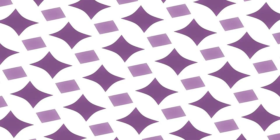 Repeating abstract geometric shapes Stock-Illustration