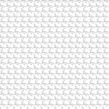 A repeating abstract illustration with simple shapes. Stock Illustration