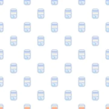 Repeating airplane window pattern showing travel concept Stockillustratie