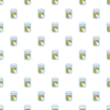 Repeating airplane window view during a flight pattern Stock Illustration